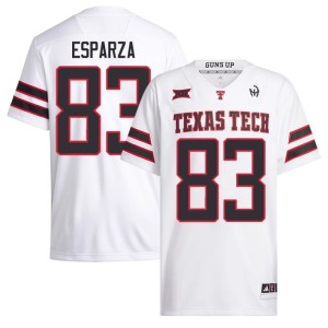 #83 White Game Jack Esparza TTU College Football Men Jersey 595487-435
