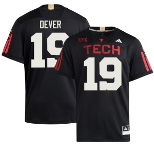 #19 High School TTU Michael Dever Black College Football Mens Jersey 885349-224