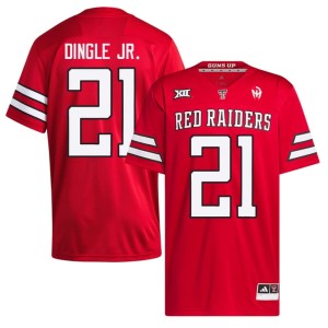 #21 Miquel Dingle Jr. College Football The Raiders Red NCAA Mens Jersey 104834-414