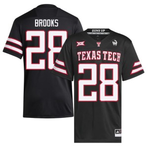 #28 Black Official College Football The Raiders Tahj Brooks Mens Jerseys 432055-597
