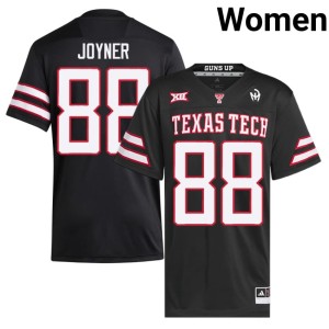 #88 Women's The Raiders Quintaelyn Joyner Black Embroidery College Football Jersey 356593-514