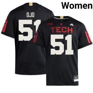 #51 Black College Football Womens The Raiders 2026-27 Felix Ojo Jersey 597319-762