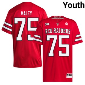 #75 Garin Maley Raiders Alumni Red Youth College Football Jerseys 458162-189