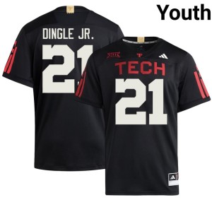 #21 The Raiders Black College Football Youth Alumni Miquel Dingle Jr. Jersey 832401-743