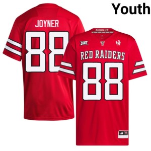 #88 College Football NCAA Youth TTU Red Raiders Quintaelyn Joyner Red Jersey 779851-694