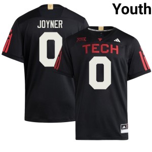 #0 Youth 2026 Quinten Joyner Raiderland College Football Black Jersey 952323-436